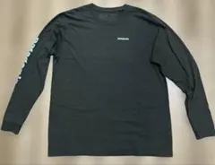patagonia XL ダークグリーンロングTシャツ