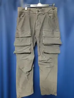 VIRGOwearworks W-WING18 カーゴパンツ グレー サイズ2のサムネイル