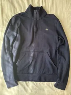 LACOSTE ハーフジップ トラックジャケット ネイビー サイズ5