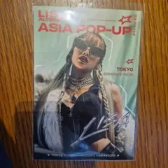 BLACKPINK LISA リサ　POPUP ポップアップ　特典ポストカード
