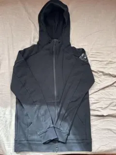 【美品】adidas アディダス　パーカー　ブラック　Fサイズ