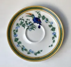 エルメス　トゥカン　オオハシ　野鳥　中南米　エキゾチック　モチーフ　ソーサーのサムネイル