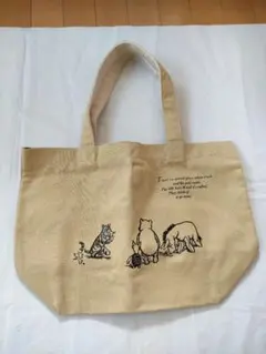 レア品　くまのぷーさん展　クラシックプー　トートバッグ