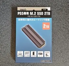 中古品】2TB m.2 ヒートシンク搭載 ゲオ PS5専用SSD - メルカリ