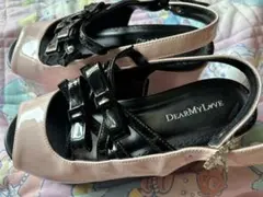 夢展望　Dear My Loveピンク24.5cm リボン付きのサムネイル