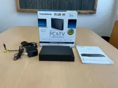 【動作確認/フォーマット済】I-O DATA 外付HDD 2TB 静音　9のサムネイル