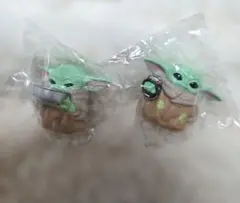 グローグー マンダロリアン ソフビ パペットマスコット 2種セット