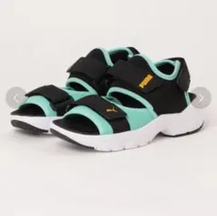 PUMA マッシュアップサンダル　ブラック/ミントのサムネイル