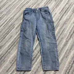 しまむら　カーゴデニムパンツ 100cm