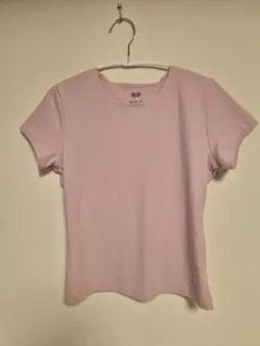 UNIQLO 半袖Tシャツ ピンク Mサイズ