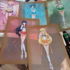 セーラームーンコスモス　クリアファイル全５種セット②