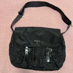 PRADA プラダ コミックプリント クロスボディバッグ テスートナイロン 