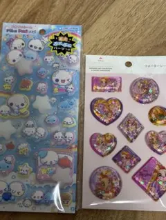 ピカプニシール　ぷくぷくあわわちゃん　ラプンツェル　ウォーターシール