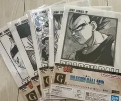 一番くじ　ドラゴンボール　40th 其之二　クリアファイルセット　5種