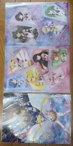 ランチョンマット3種　セーラームーンカフェ　限定　美少女戦士セーラームーン セーラームーンカフェ3回目🌙 ランチョンマットが仮面舞踏会に変わっ