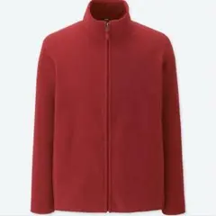 UNIQLO フリースフルジップジャケット　L レッド　赤