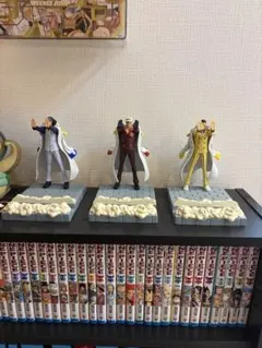 フィグライフ! 　三大将　フィギュアセット　青雉　黄猿　赤犬　ワンピース