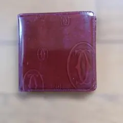 Cartier 二つ折り財布 ボルドーのサムネイル