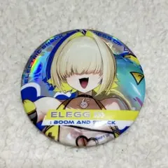 【美品】NIKKE メガニケ　韓国 ホログラム缶バッジ 高級募集チケット　エレグ 美品】NIKKE メガニケ 韓国 ホログラム缶バッジ 高級募集チケット