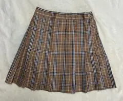 WEGO チャック柄 プリーツスカート ベージュ Mサイズ