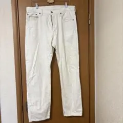 GU ホワイトデニムパンツ