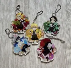 鬼滅の刃 アクリルキーホルダー 5個セット