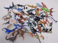 アニア　恐竜・動物・昆虫フィギュアセット 59体