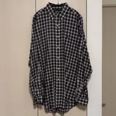 【90s】ラルフローレン BLAKE チェックシャツ Lサイズ 刺繍ロゴ