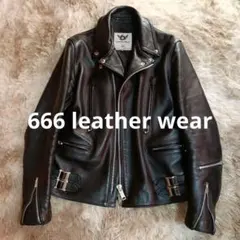美品 666 ライダース LJM-1 白タグ 英国製 ALBERTジップ 36のサムネイル