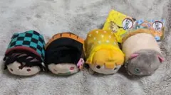 鬼滅の刃 のるキャラマスコット ジャンプフェスタ 4種セット