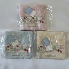【新品未使用】　WEDGWOOD ハンカチ　3枚セット