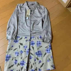 r＊p＊s ジャガード風プリントワンピース　新品未使用