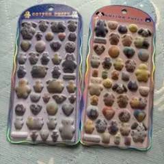 mojojojo COTTON PUFFY シール 2枚セット