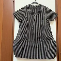 新品　SHIMAーSHIMA 縞々　小倉織　 変形　チュニック 新品 SHIMAーSHIMA 縞々 小倉織 変形 チュニック - メルカリ