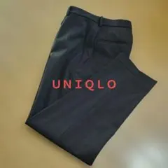 スマートアンクルパンツ ユニクロ ブラウン