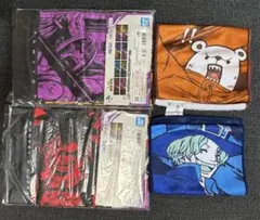 ワンピース 一番くじ ロングタオル 2種（新品未開封）、2種（開封済み）
