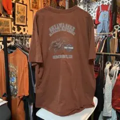 00s ハーレーダビッドソン　Tシャツ イーグル　アメカジ　オーバーサイズ