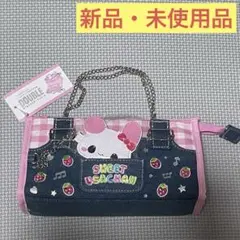 お値下げ❗️新品・未使用品デニムペンケースsweetうさちゃん平成レトロ
