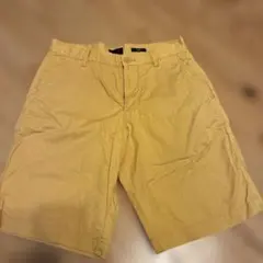 H&M ショートパンツ 165センチ　からし色