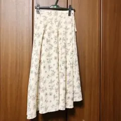花柄　ロングスカートのサムネイル