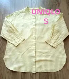 UNIQLO　リネンブレンドシャツ