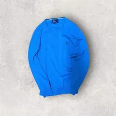 美品✨　値下　フレッドペリー　メリノウール　Vネック　セーター