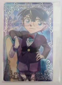 名探偵コナン　江戸川コナン　キーチェーンマスコット　緋色の弾丸 タグ切れ