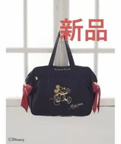 新品Maison de FLEUR Mickey Mouse キャリーオンバッグ
