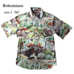 Bohemians ボヘミアンズ 半袖 ボタンダウン シャツ アロハシャツのサムネイル