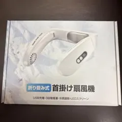 限定1点　ほぼ新品　評価絶大　ネッククーラー　2026年製　受電動作確認済 限定1点 ほぼ新品 評価絶大 ネッククーラー 2026年製 受電動作確認済