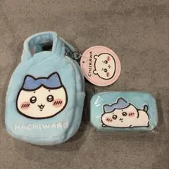 ●匿名配送● ちいかわ てのひらバッグ ジュエリーミニケース ハチワレ セット