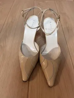 22センチ！Akira Osaki Elegance パンプス ベージュのサムネイル
