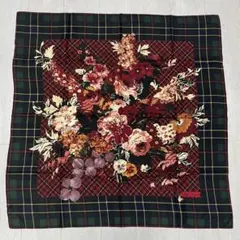 RalphLauren ラルフローレン silk シルク100% スカーフ 大判