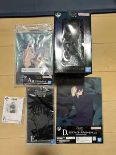 新品未開封！一番くじ 呪術廻戦 渋谷事変 ～参～伏黒恵A.B.D.E.F賞セット